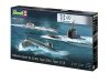 Revell 05186 70 Years Bundeswehr: Wilhelm Bauer, Type 206A, 212A 1/144